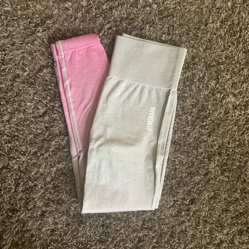 Gymshark Adapt Ombré Legging - White/Pink